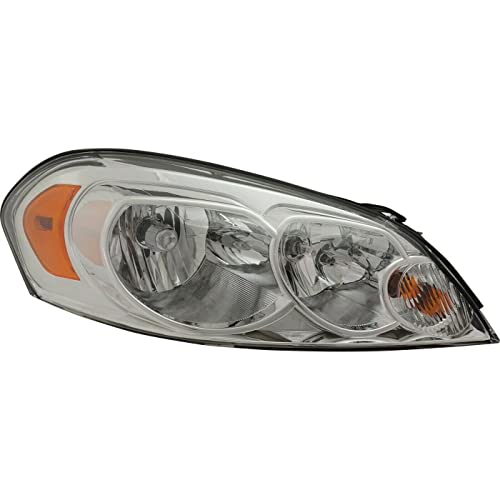 LNMTLZHHM Headlight For 2006-2016 Carlo Impala Limited Monte Passenger w/ bulb