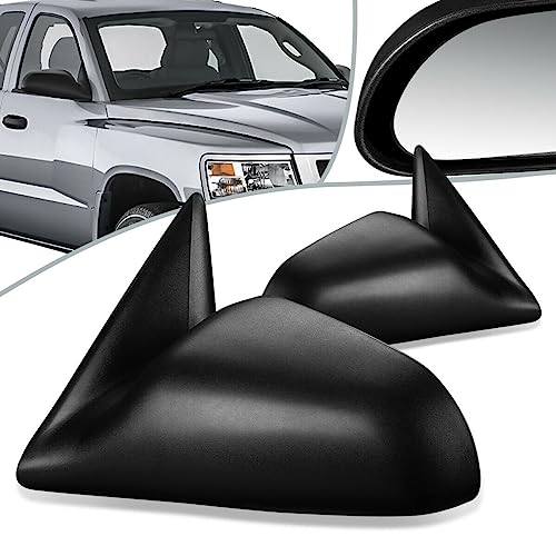 LNMTLZHHM For 2005-2011 Dakota Raider Pair Powered Side View Door Mirror