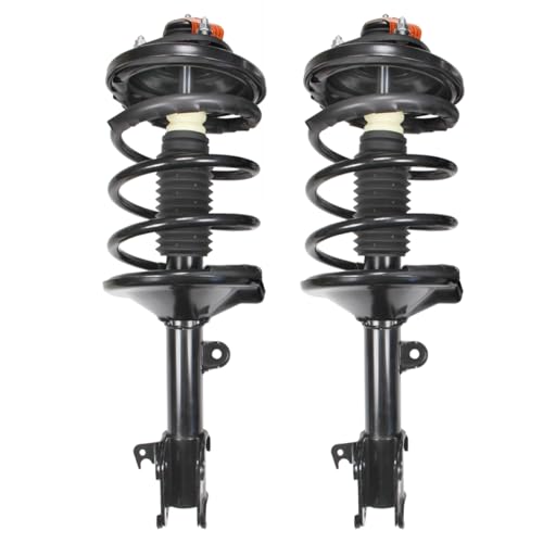 1 Pair New Front Gas Shock Absorber Struts & Spring Kit For 1999-2004 Honda Odyssey