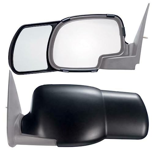 LNMTLZHHM Snap & Zap Clip-On Towing Mirror For 1999-2006 Cadillac Chevrolet GMC