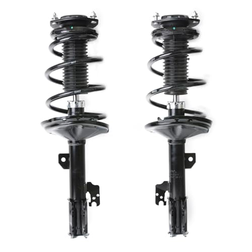 2pcs Front Shock Absorber Struts & Spring For 2004-2007 Toyota Highlander AWD FWD