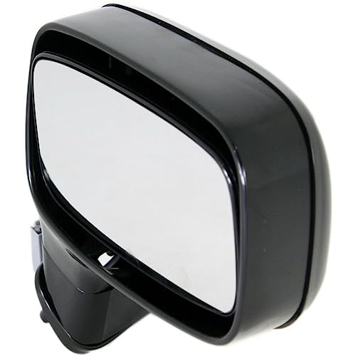 LNMTLZHHM Power Mirror For 1987-1993  Ford   Mustang Front Right Textured Black Door Mounted