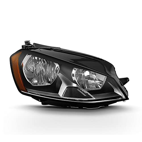 LNMTLZHHM For 2015-2019 Volkswagen Chrome Passenger Side Halogen Headlights Replacement