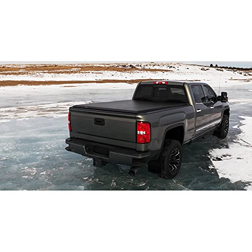 LNMTLZHHM 5'9" Soft Rollup Tonneau Cover Truck Bed for 2014-2018 Chevrolet/GMC  50445