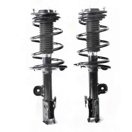 2 Pieces Front Side Assembly Suspension Shock Absorber Strut & Springs Complete Kit S0389+S0390