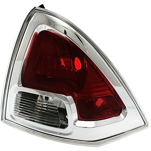 LNMTLZHHM Halogen Tail Light Set For 2006-2009 Ford  Fusion Sedan Clear & Red Lens 2Pcs