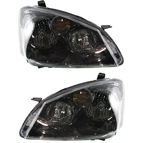 LNMTLZHHM Headlight Set For Nissan 2005-06 Altima Sedan Left and Right HID 2Pc