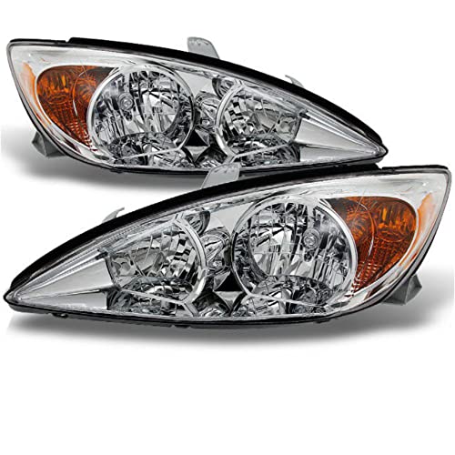 LNMTLZHHM For 2002-2004 Toyota Camry Sedan Headlights Replacement Left+Right Pair 03