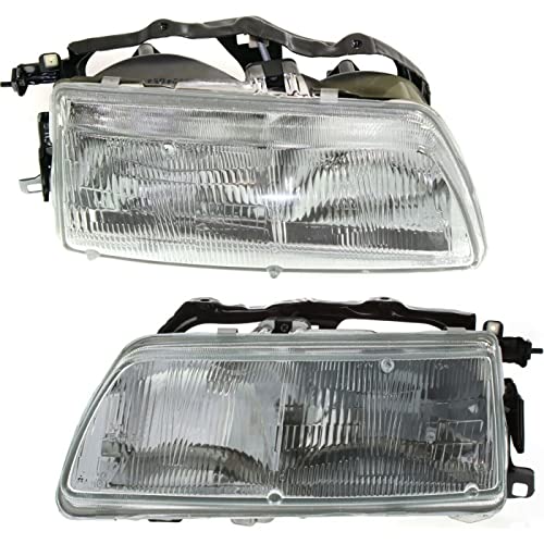 LNMTLZHHM Headlight For 1990-1991 CRX 90-91 Civic DX LX Si RT 4WD EX CX Si HF Left and Right