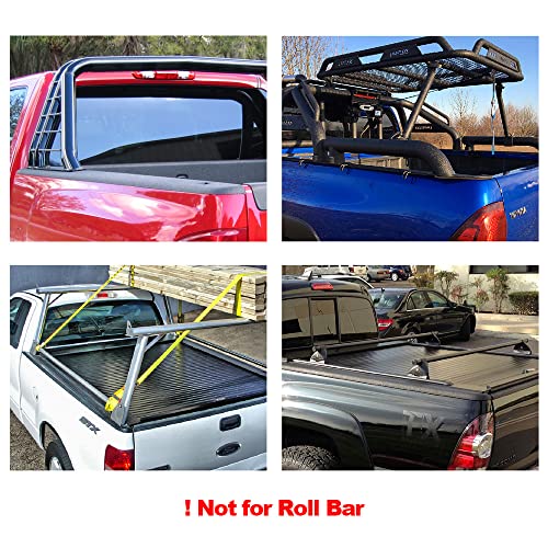 LNMTLZHHM 5'9" Soft Rollup Tonneau Cover Truck Bed for 2014-2018 Chevrolet/GMC  50445