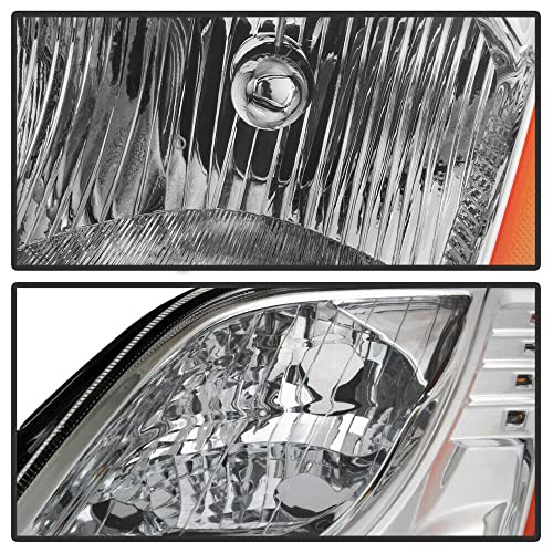 LNMTLZHHM {Factory Style} For Nissan 2010-2012 Sentra Replacement Headlight Lamp Assembly Pair